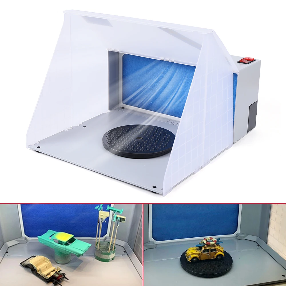 Cabina de Pulverización de Aerógrafo Móvil 25W