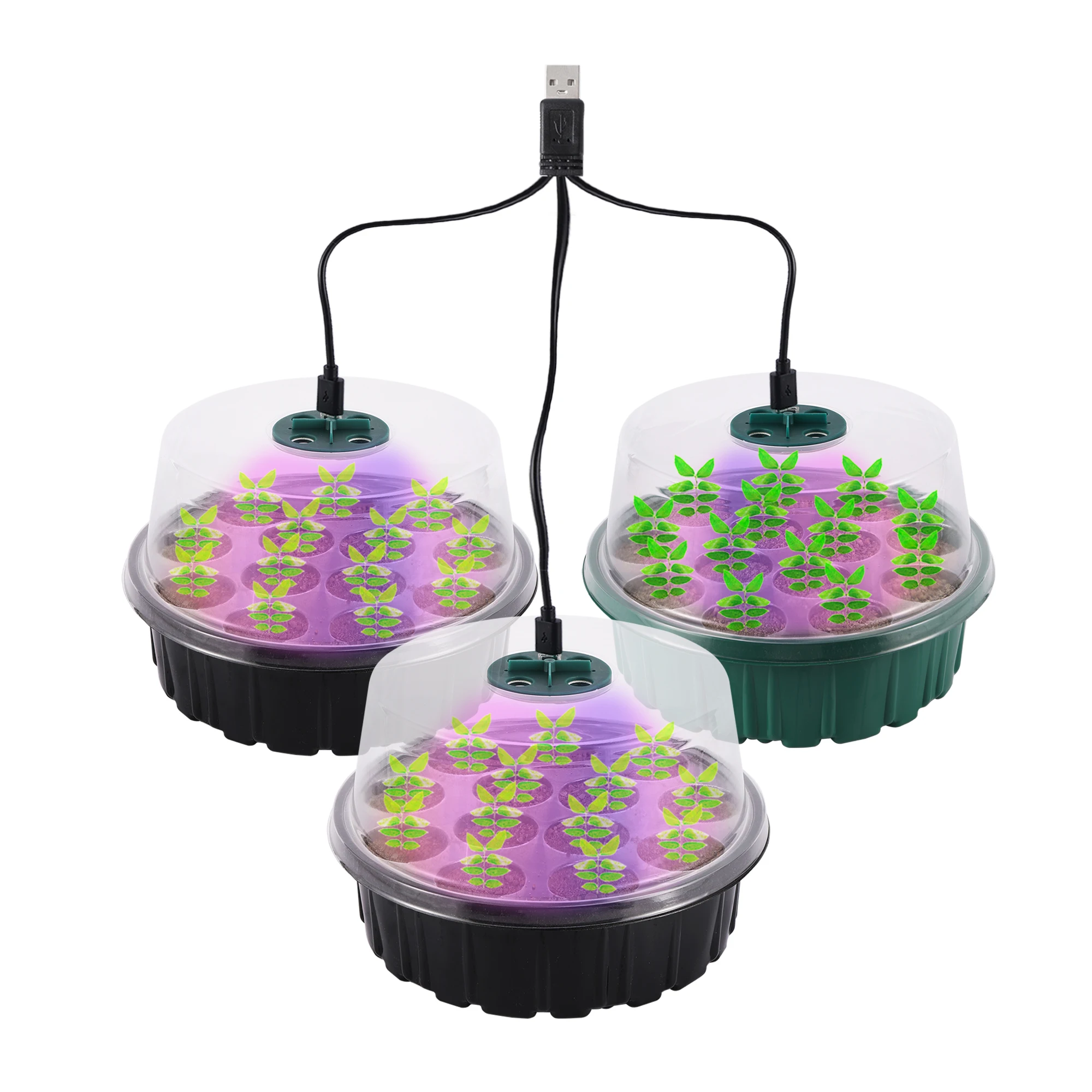 Luz LED de Cultivo para Germinación en Invernadero - Imagen 3