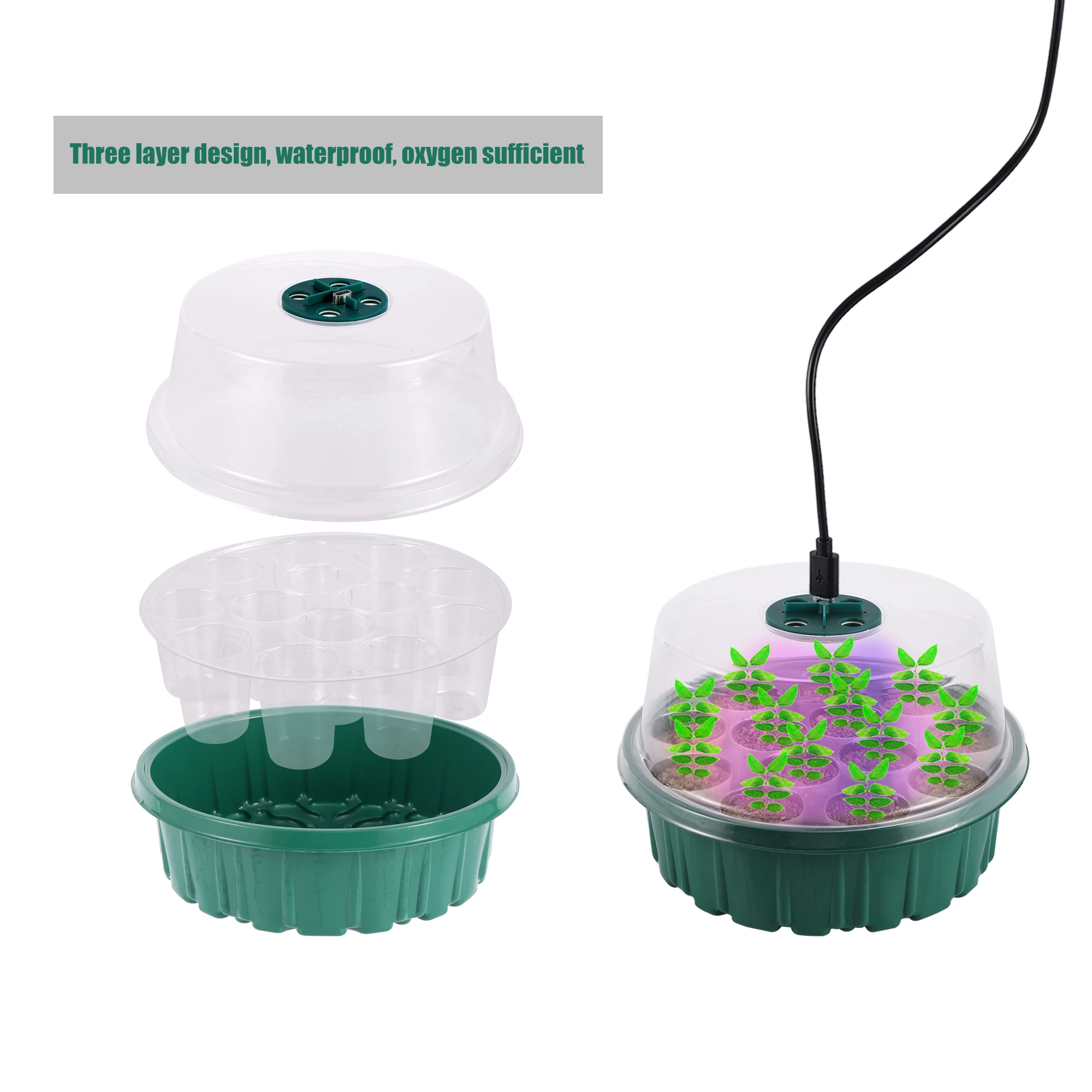 Luz LED de Cultivo para Germinación en Invernadero - Imagen 4