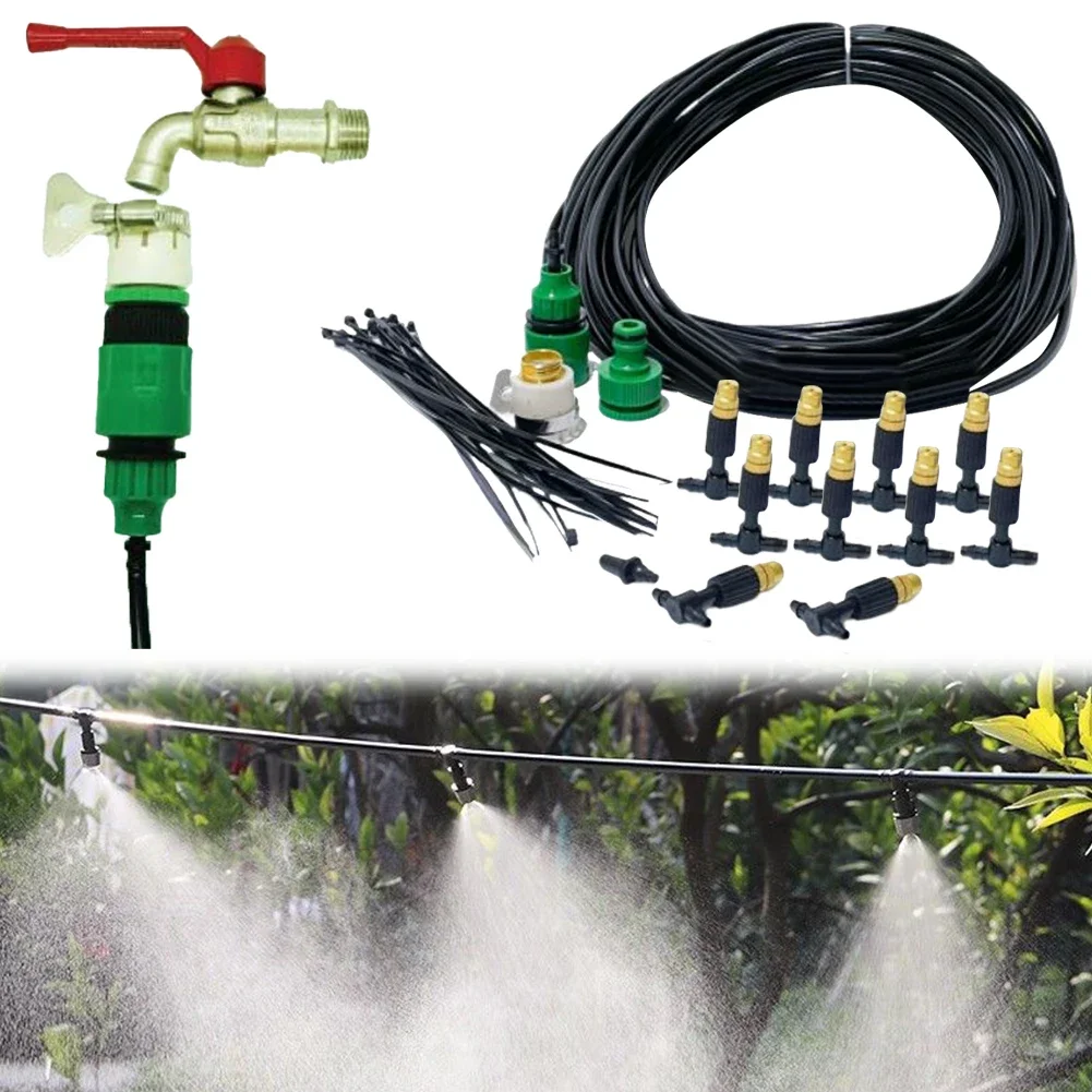 Sistema de Refrigeración por Nebulización de 15M para Jardín e Invernadero - Imagen 2