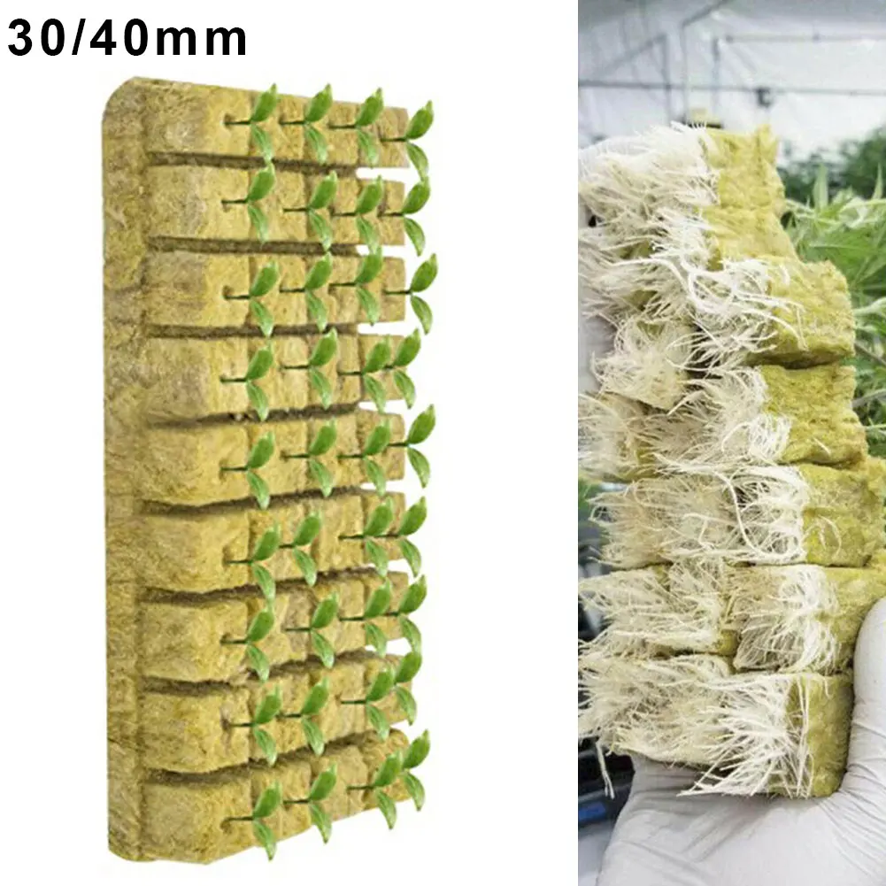 Tapones de Lana de Roca para Cultivo – 50 Piezas - Imagen 4